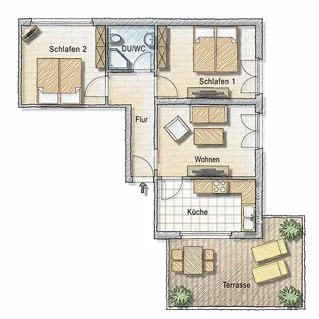 Dyke Appartements Busum Exterior photo