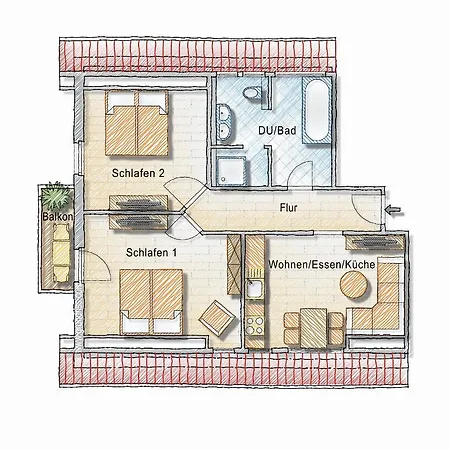 Dyke Appartements Busum Exterior photo