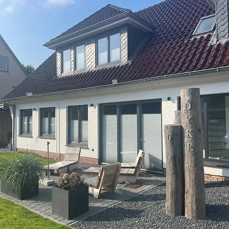 Dyke Appartements Busum Exterior photo